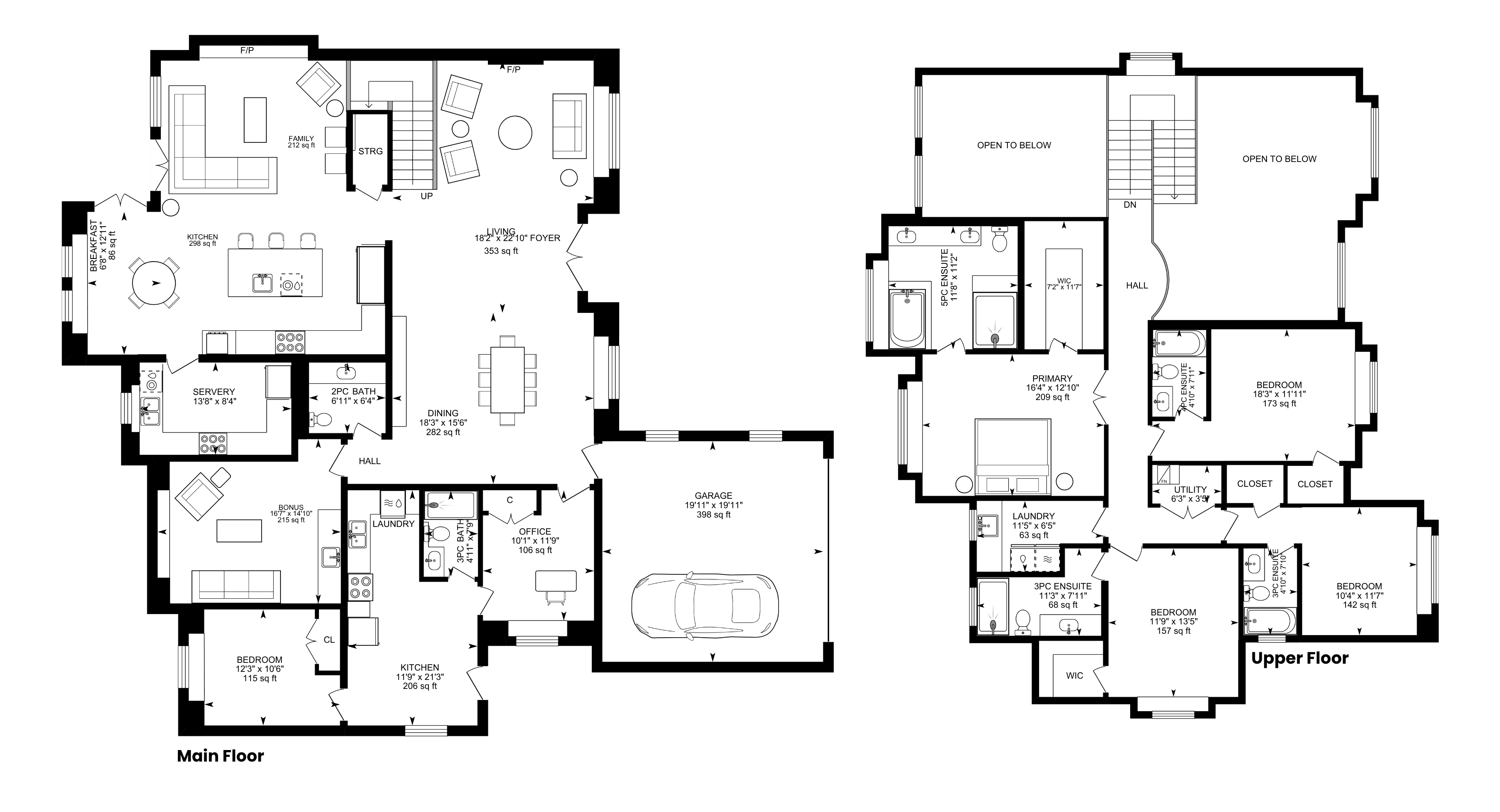 2D Floor Plans, AFK Media